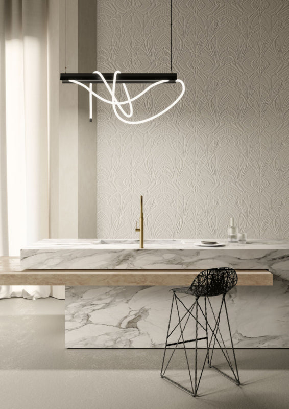 Arte Moooi Green House behang Lacy Longlegs Ivory MO5031