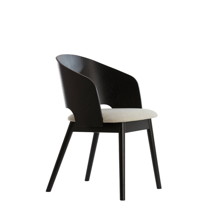 Light & Living eetkamerstoel Niebla zwart beige