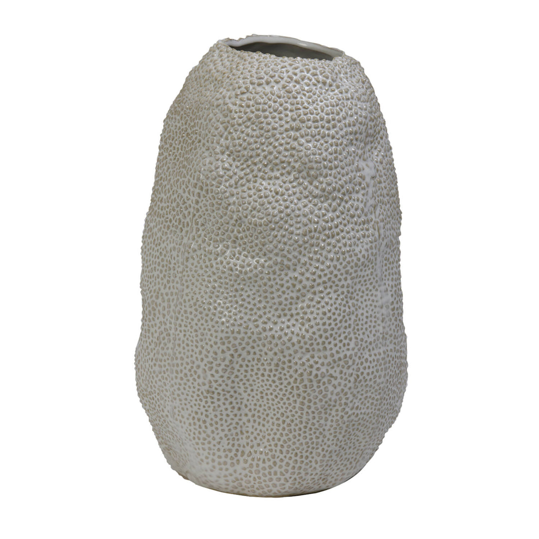 Vaas Odyssee keramiek creme Ø19,5x31,5 Light & Living