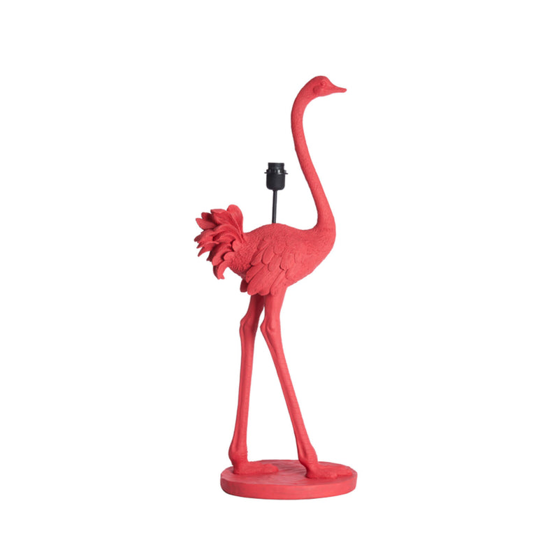 Light & Living Ostrich lamp roze XL