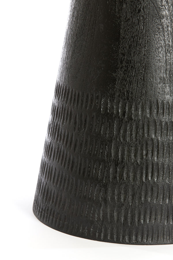 Side table Paxos - Zwart - Ø45cm