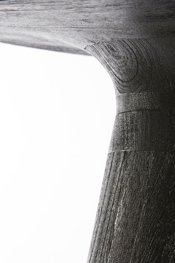 Side table Paxos - Zwart - Ø45cm