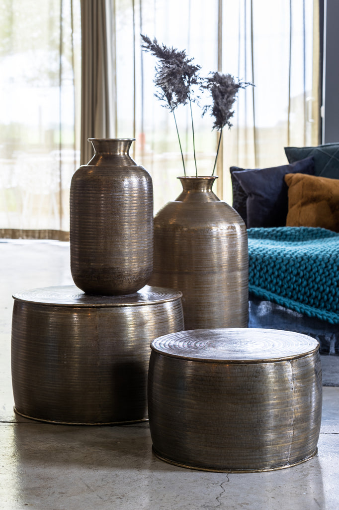 Vaas Perroy - Antiek Brons - Ø39cm