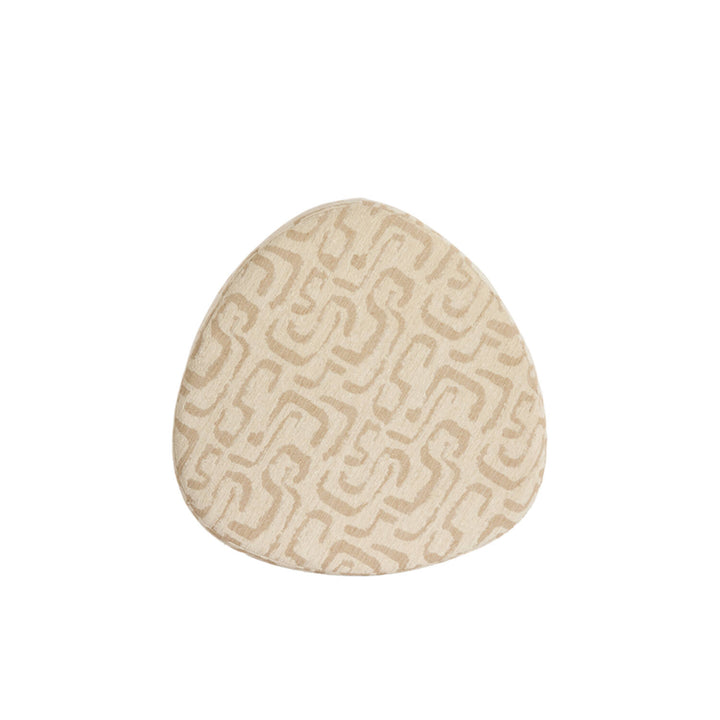 Pouf 68x68x35 cm LIBERIA beige+sand