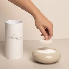 Elegance of Light powder candle 1000 gram wit