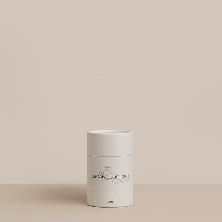 Elegance of Light powder candle 330gram wit