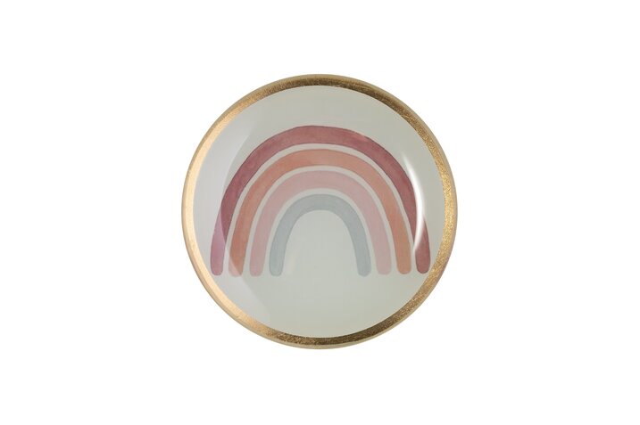 Love Plate Regenboog pastel,  Gift Company