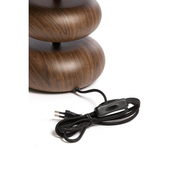 Tafellamp Danialo - Bruin - Ø22cm