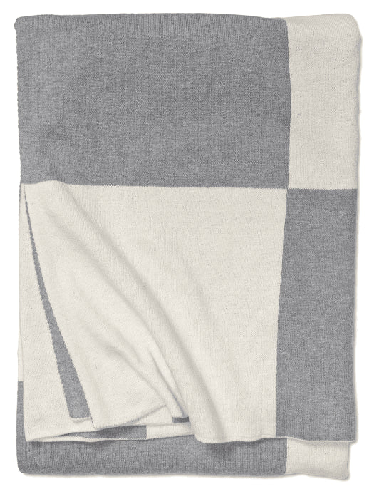 Deken Vierkant Grijs