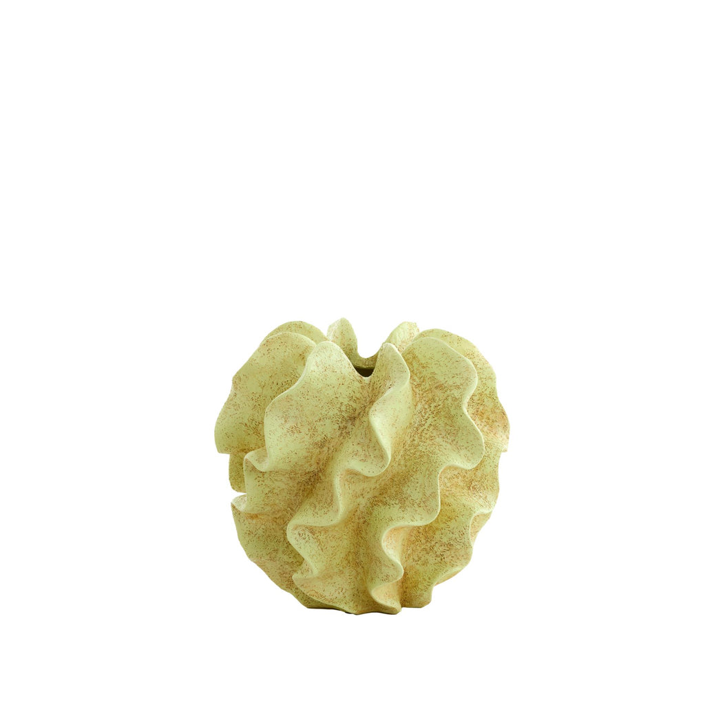 Vaas Sharuna - Cream groen - 26.5x26.5x25cm