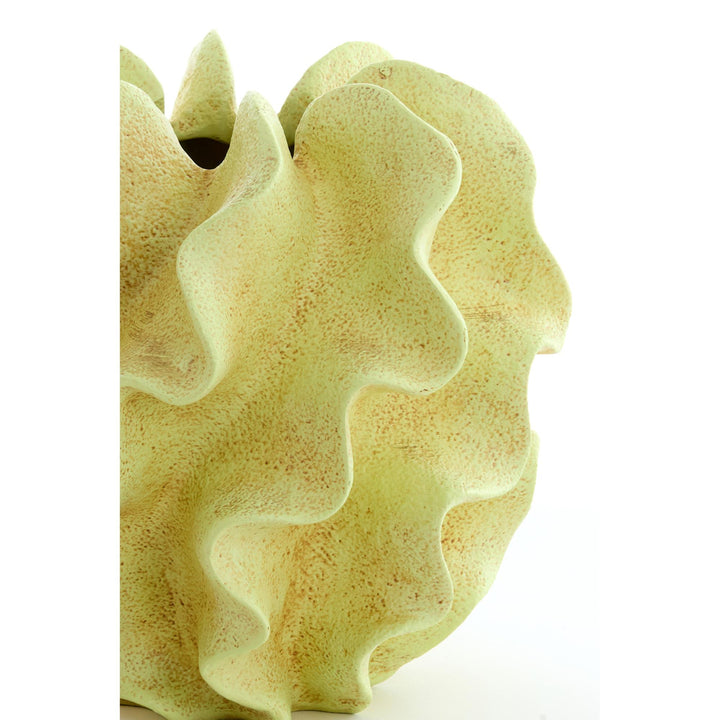 Vaas Sharuna - Cream groen - 26.5x26.5x25cm