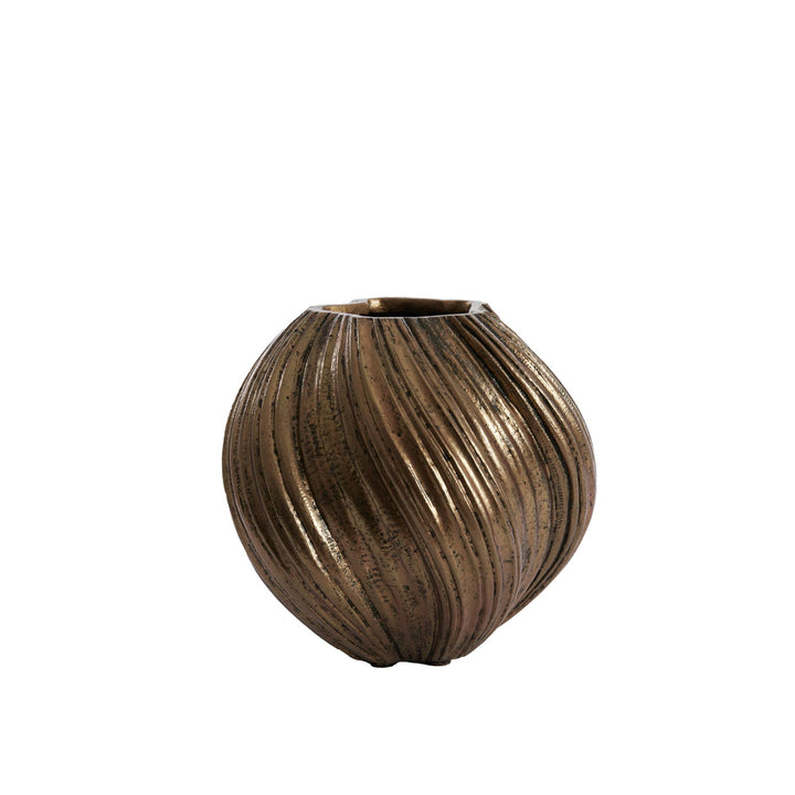 Vaas Yatung - Antiek Brons - Ø34cm