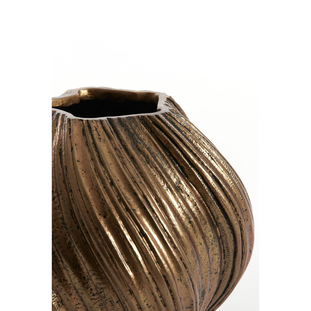 Vaas Yatung - Antiek Brons - Ø34cm