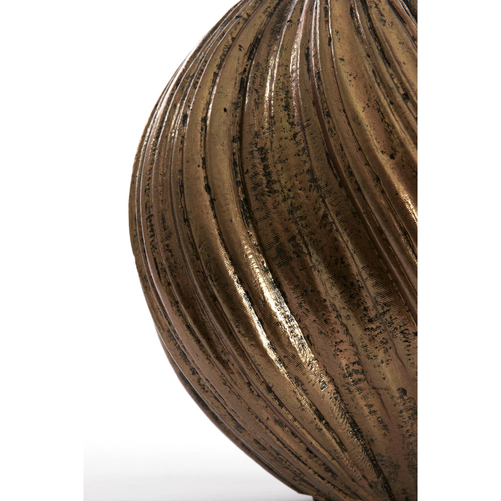 Vaas Yatung - Antiek Brons - Ø34cm