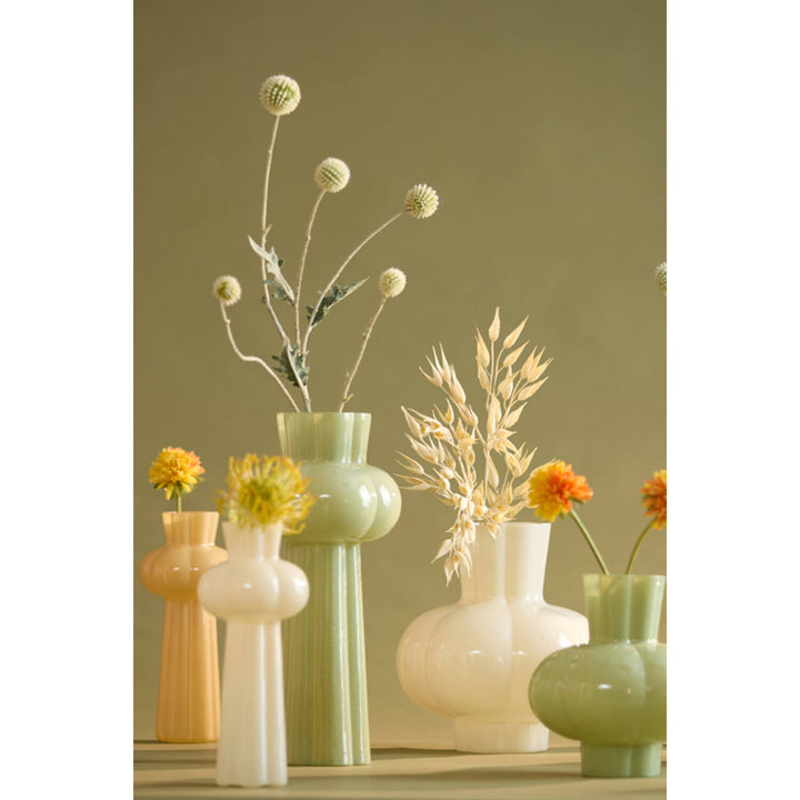 Light & living Vaas Ø11x25 cm KORTESU glas beige