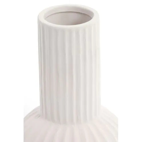 Light & Living vaas Feyo creme