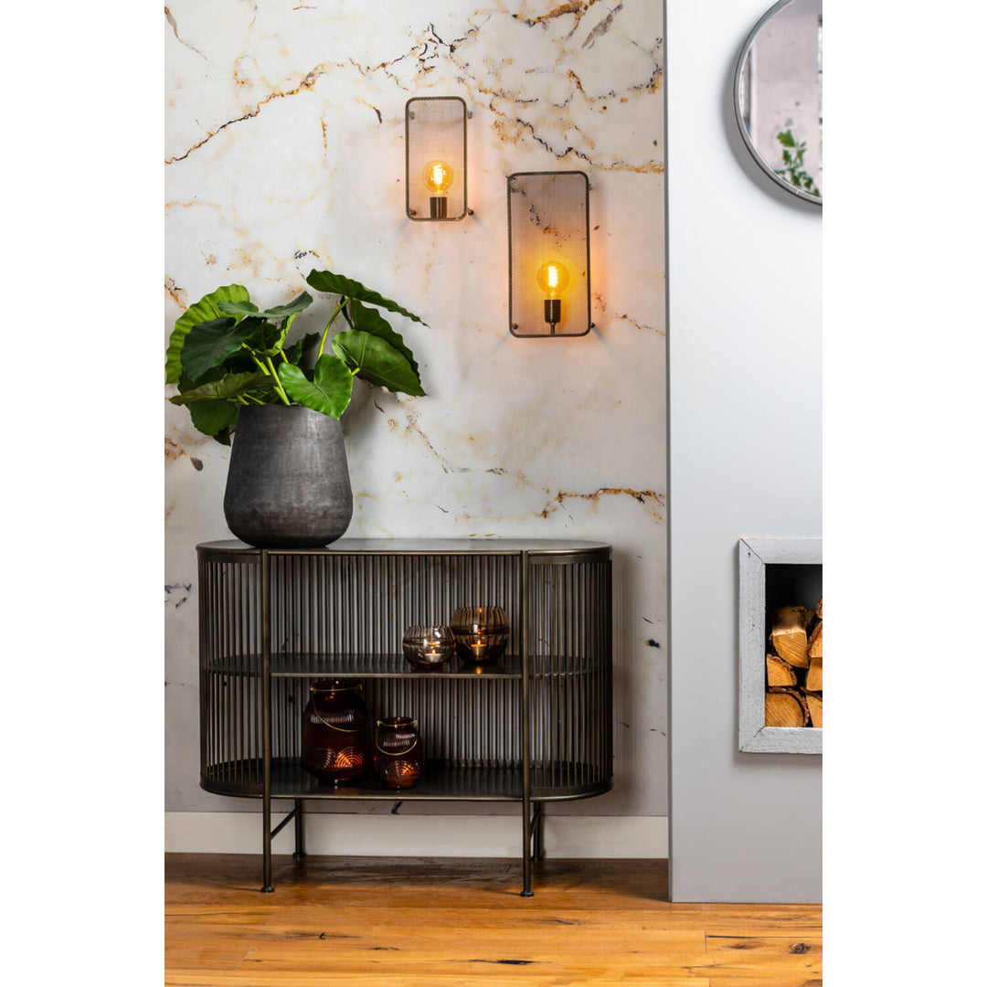 Dressoir Light Living Yinthe zwart metaal