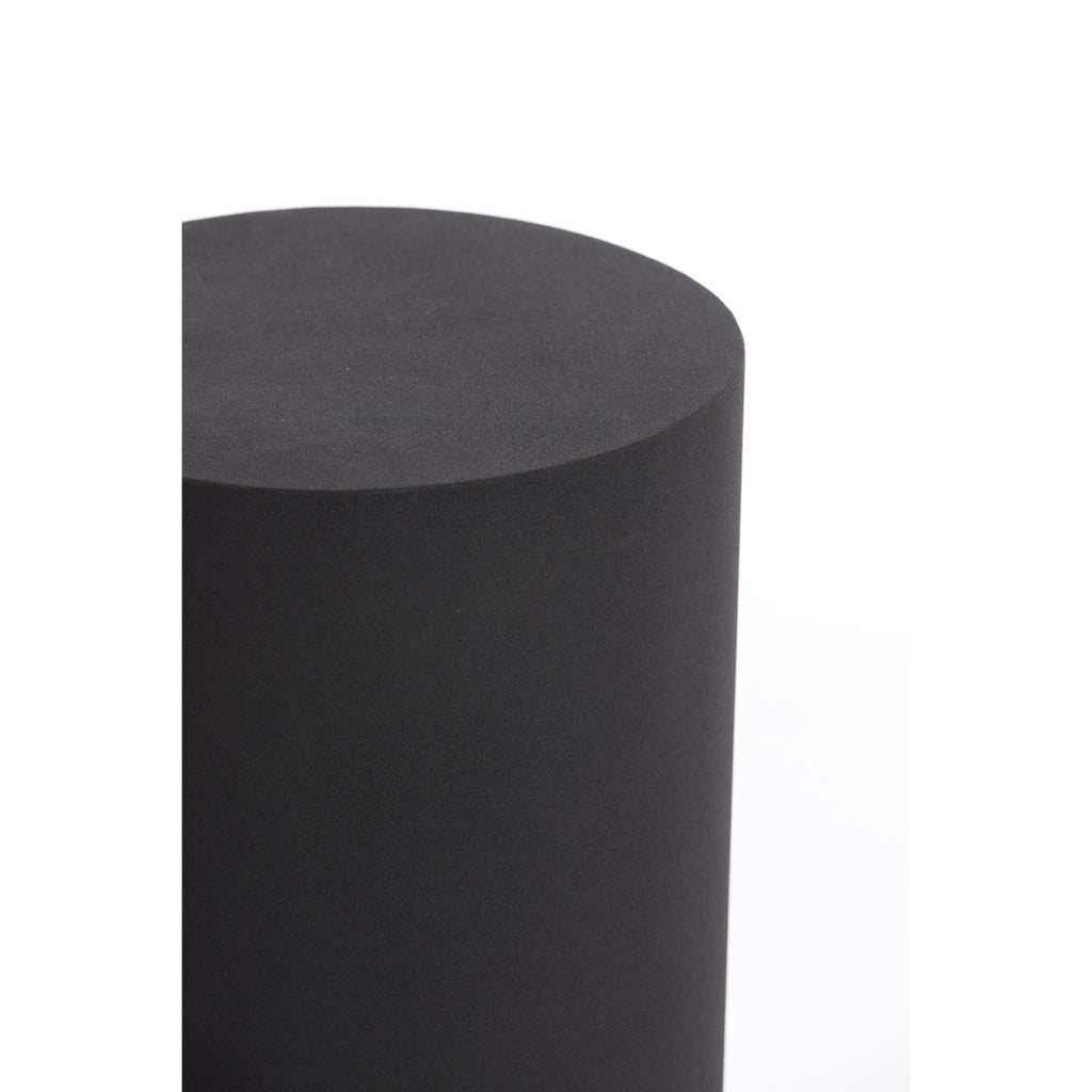 Zuil Alarios - Mat zwart - Ø30cm