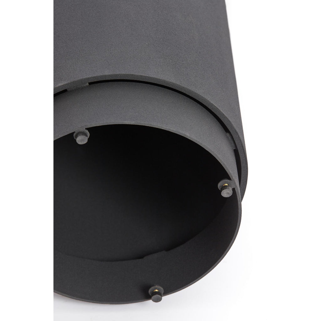 Zuil Alarios - Mat zwart - Ø30cm