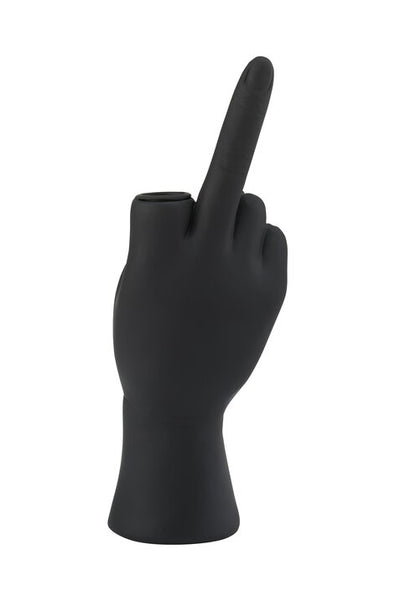 kandelaar corpo finger zwart Gift Company