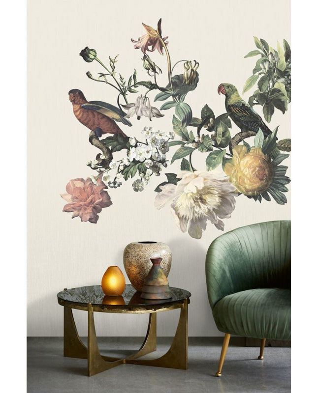 Eijffinger Museum 307401 fotobehang Birds Cream