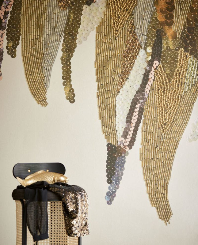 Eijffinger Museum 307409 fotobehang Fancy Feather White Down