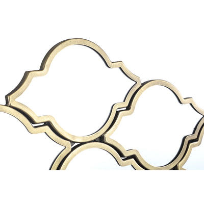 Mera Gold steel spiegel rhombus