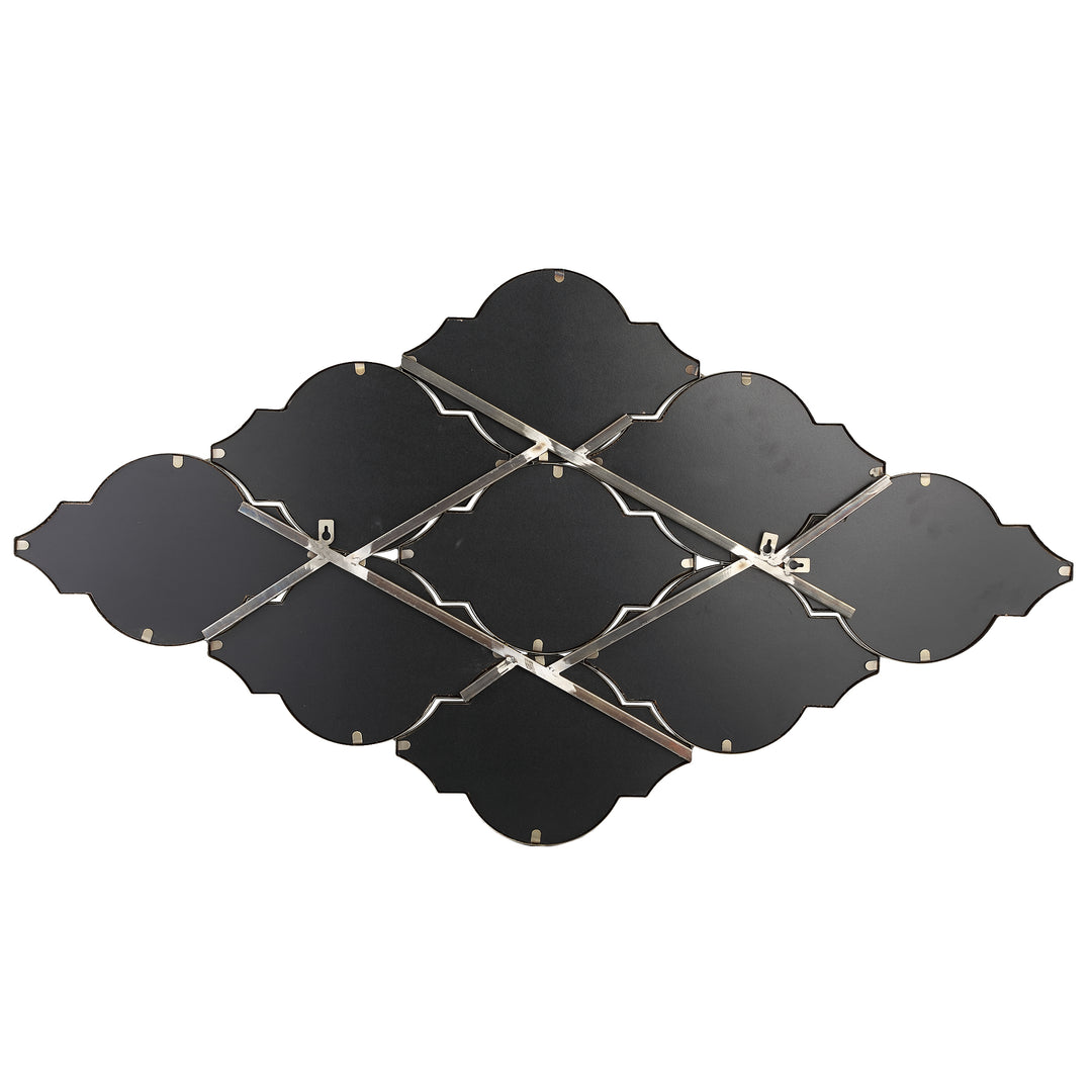 Mera Gold steel spiegel rhombus