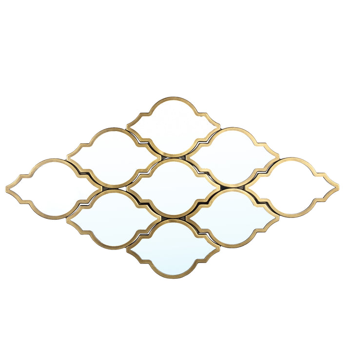 Mera Gold steel spiegel rhombus