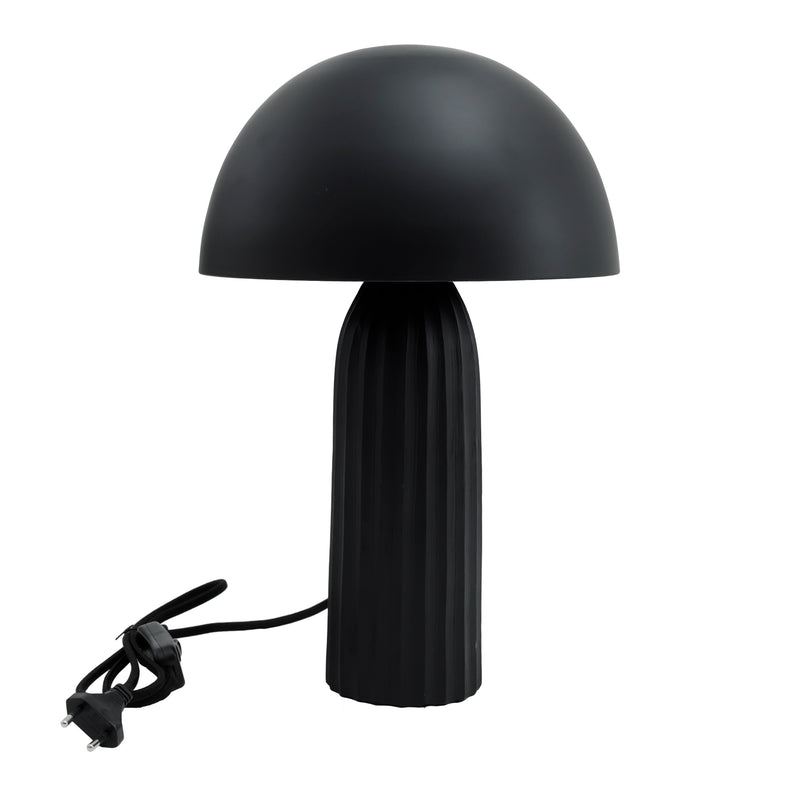 PTMD Seventies Black iron tafellamp L