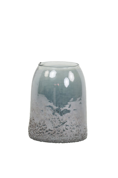 Windlicht Ø14x17 cm PARATA blauw