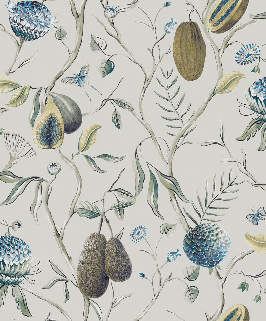 Khrôma Cabinet of Curiosities - Papaya CAB602 Behang