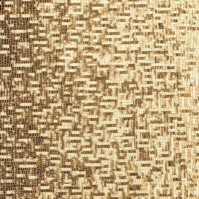 Casamance Métal Textures behang Pyrite 75750304 bladgoud