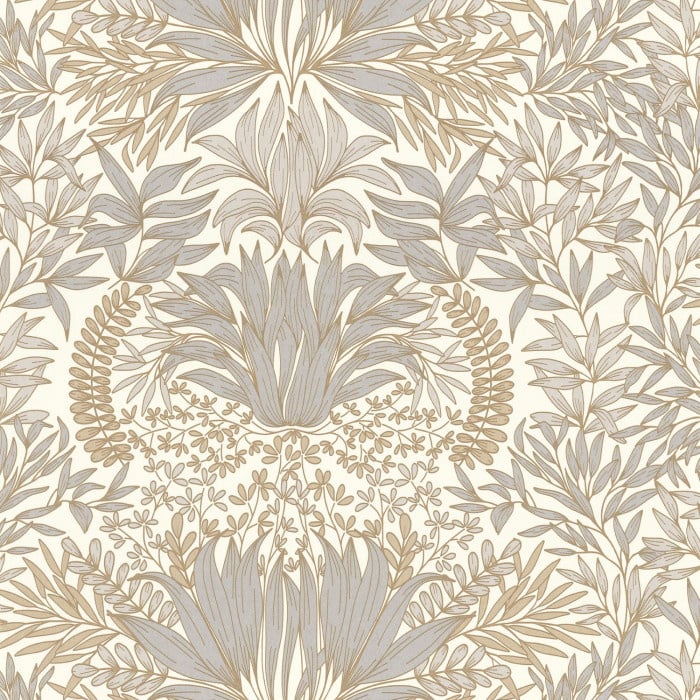 Casamance Square Jasmin behang Chardon 75733160
