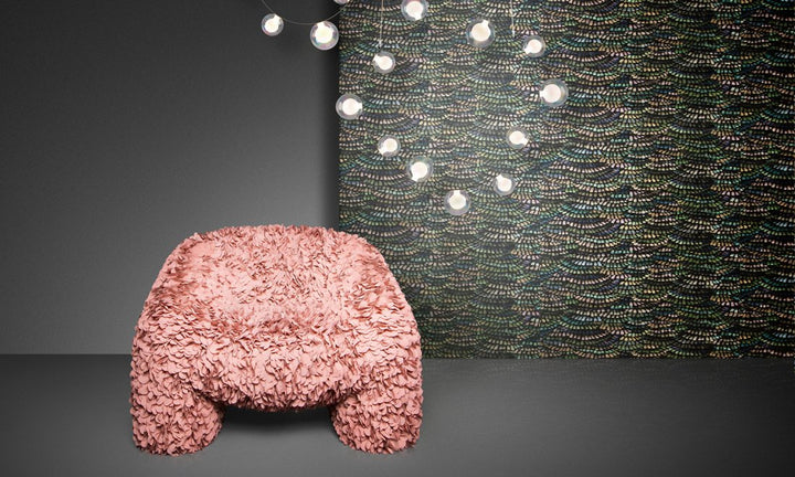 Moooi wallcovering Dandelion Cranes MO4022 Foliage