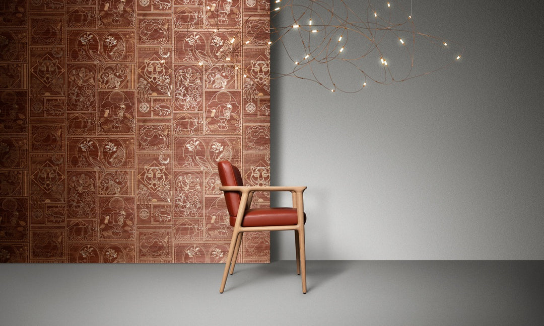 Moooi wallcovering Golden Tiger MO4041 Jarrah