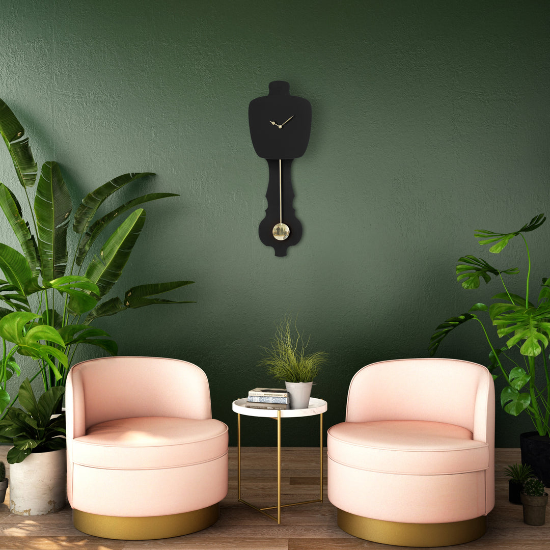 Kloq satijn zwart vierkant maat L