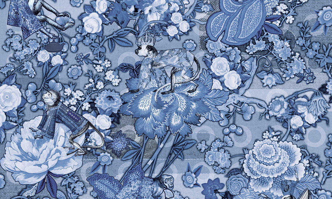 Arte Moooi Rendez vous Tokyo Blue MO3012 Ming Blue