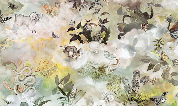 Moooi wallcovering Memento medley MO4031 Twilight