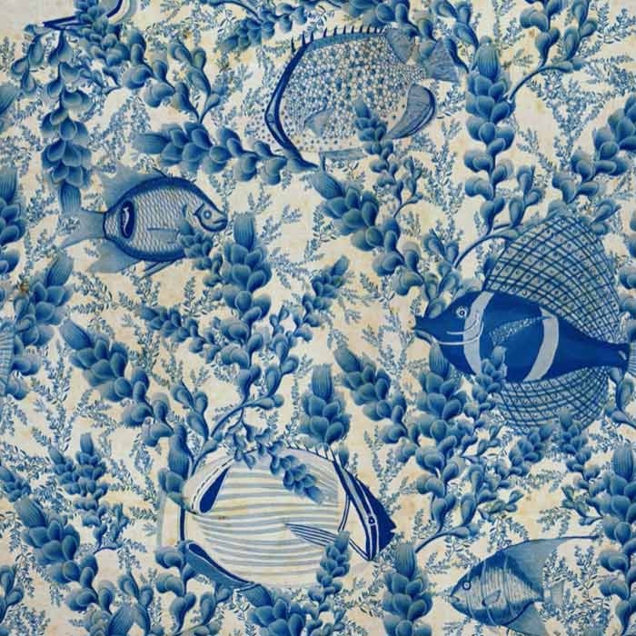 Mind the Gap Aquarium Indigo WP20568 behang