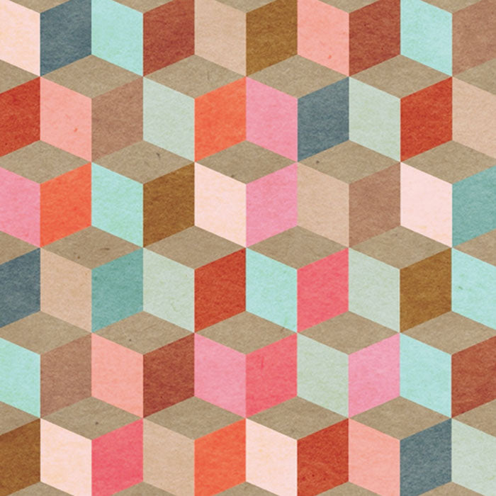Mind the Gap Coloured Geometry Premium WP20004 behang