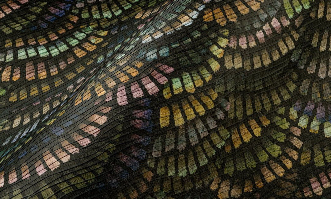 Moooi wallcovering Dandelion Cranes MO4022 Foliage