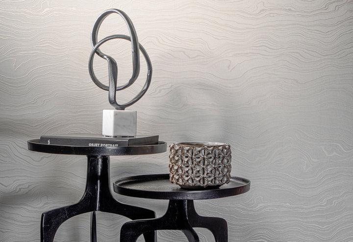 Hooked on walls new wave Moire behang 24845