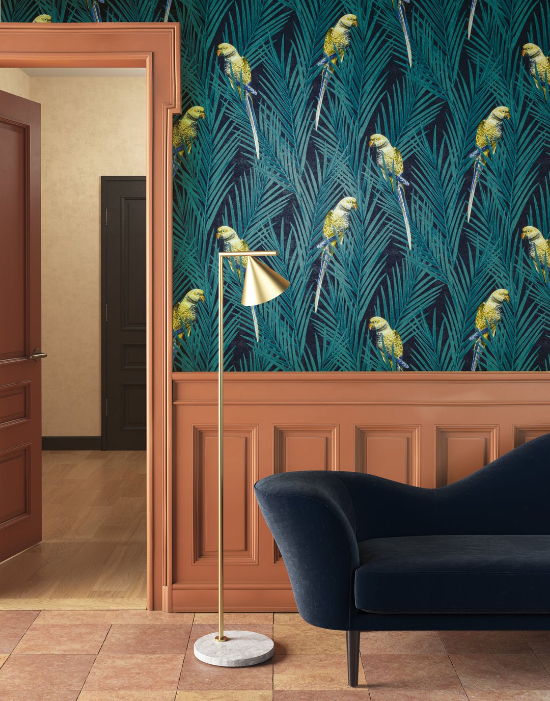 Khrôma Cabinet of Curiosities - Eden Desert CAB703 Behang