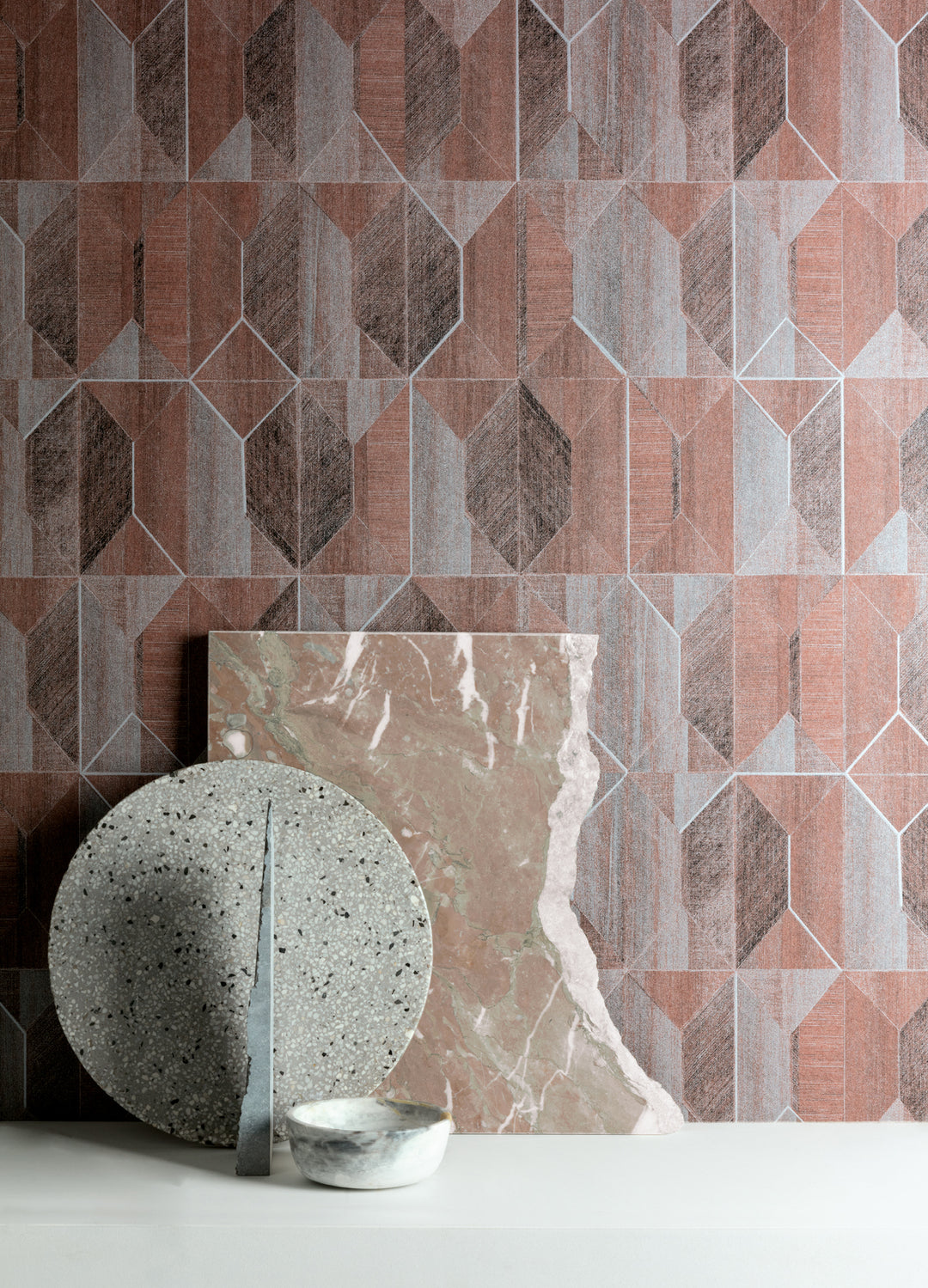 Khrôma Prisma Marquetry PR1003  Behang