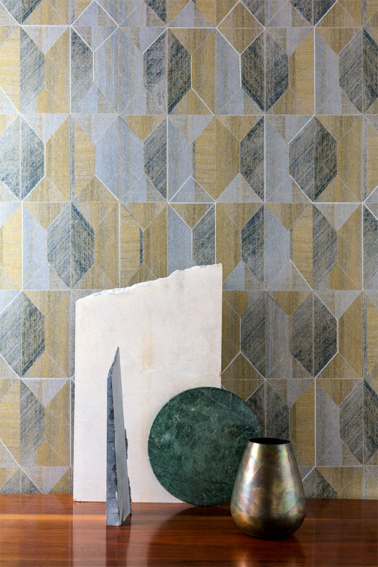 Khrôma Prisma Marquetry PR1006  Behang