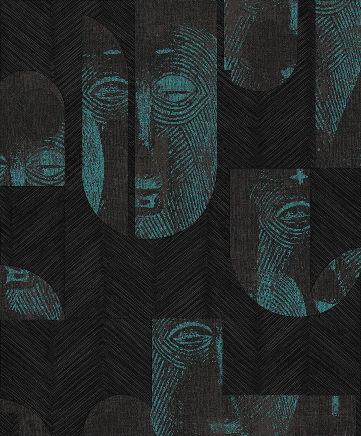 Khrôma Tribute Mask Jungle TRI303 Behang
