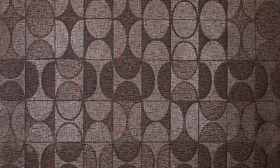 Icons Curve Beach 85553 dark taupe - 3D behang