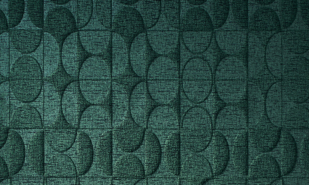 Icons Curve Beach 85552 petrol - 3D behang