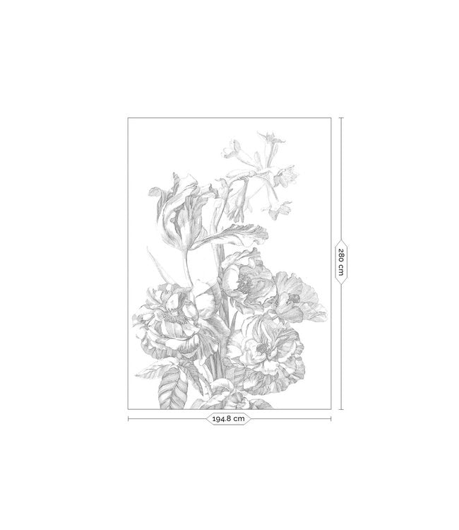 Kek Amsterdam Engraved Flowers WP-668